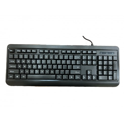 black keyboard
