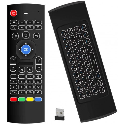  remote and keyboard
