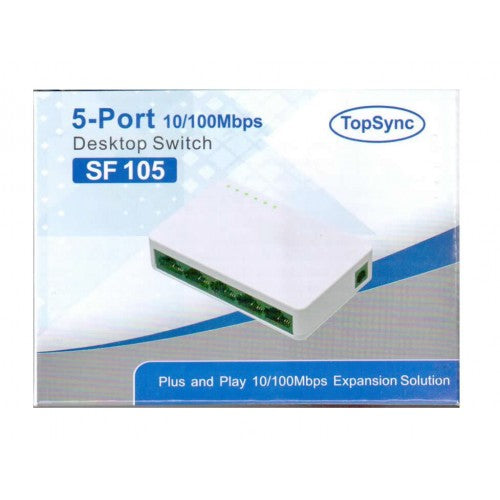 5-port 10/100 mbps desktop switch