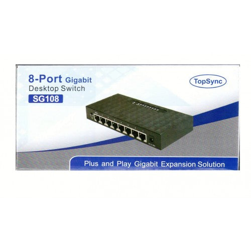 8 port gigabit desktop switch