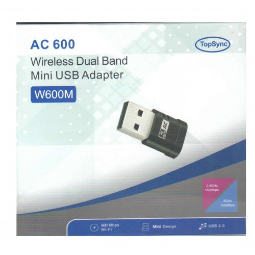 Load image into Gallery viewer, ac 600 wireless dual band mini usb adapter
